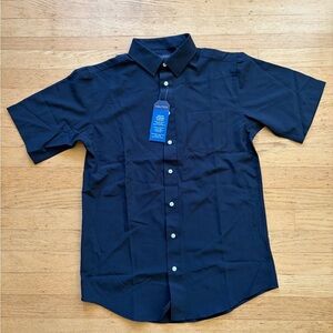 Nautica performance button up wrinkle free stretch fit  shirt new with tags